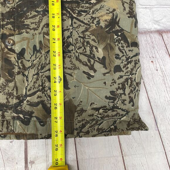 Canyon Guide Outfitters Men Camo Button Shirt Jacket Size Medium B355 -6 - Picture 3 of 16